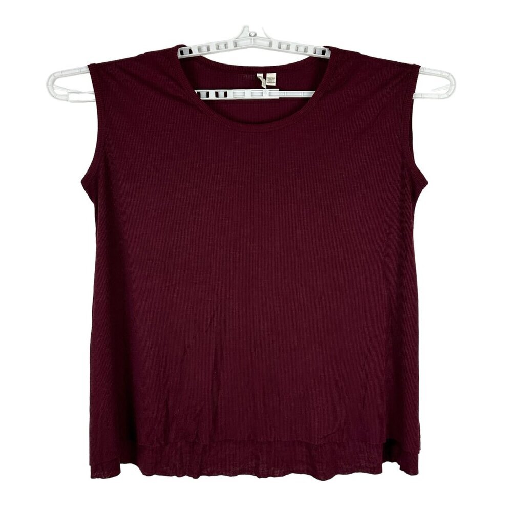 Cato Women's Sleeveless Burgundy Tunic Top Size 18/20W